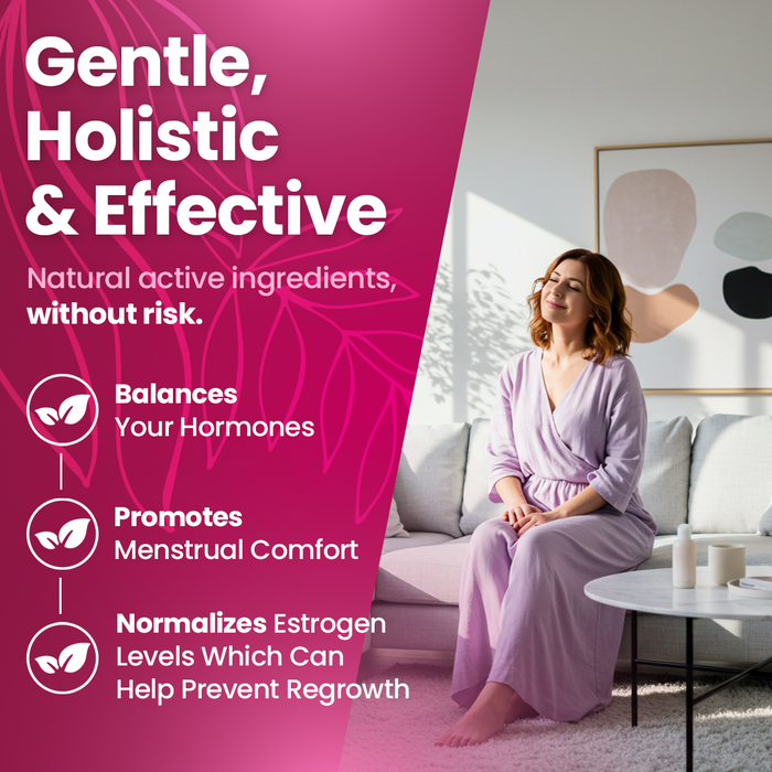 Fibroid Shrink & Ovarian Cysts Remedy (BM36) - Balance Estrogen Levels and Prevent Regrowth, Support for Menstrual Pain and Painful Intercourse | Homeopathic Combination Formula, 30mL Drops