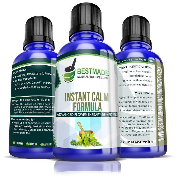Flower Essence Blend Therapy & Natural Remedy - Simple 