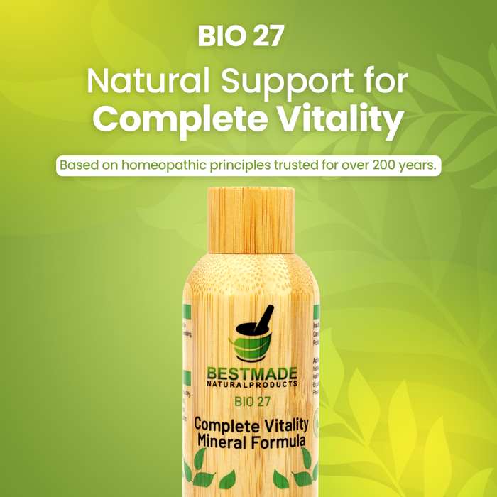 Complete Vitality BIO27 - Cell Salt Combination for Energy
