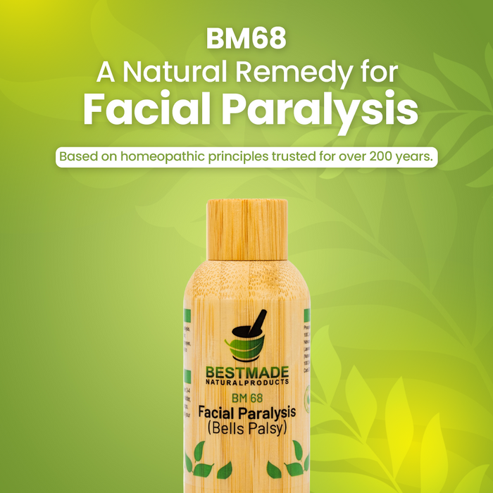 Natural Remedy for Facial Paralysis (Bell’s Palsy) BM68