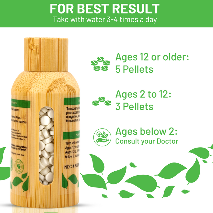 Ferrum Phosphoricum 6x | First Aid and Immune System Remedy