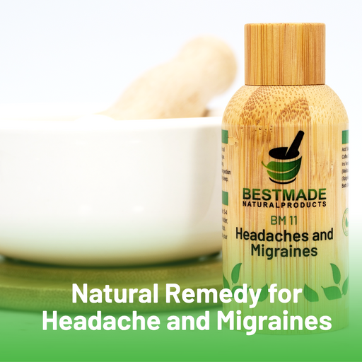 Natural Remedy for Headache and Migraines BM11 - Simple