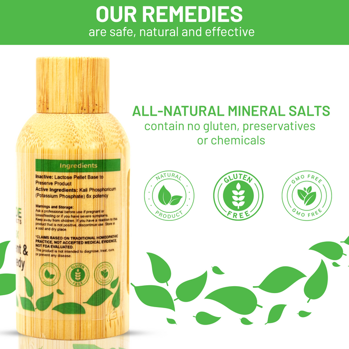 Kali Phosphoricum 6x | Nerve Nutrient & Nerve Remedy
