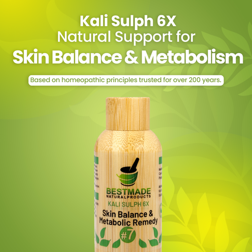 Kali Sulph 6x (Kalium Sulphuricum) Cell Salt - Skin Balance