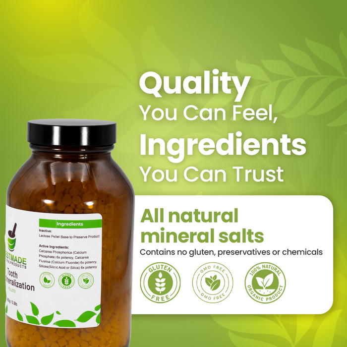 Tooth Remineralization Support - Cell Salt Combination