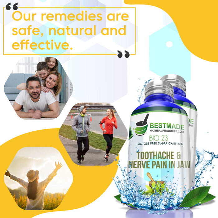 Toothache & Jaw Pain BIO23 - Relief for Tooth Sensitivity