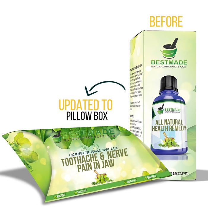 Toothache & Jaw Pain BIO23 - Relief for Tooth Sensitivity