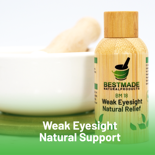 Weak Eyesight Natural Support (BM18) 30ml - BM Products