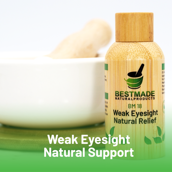 Weak Eyesight Natural Support (BM18) 30ml - BM Products